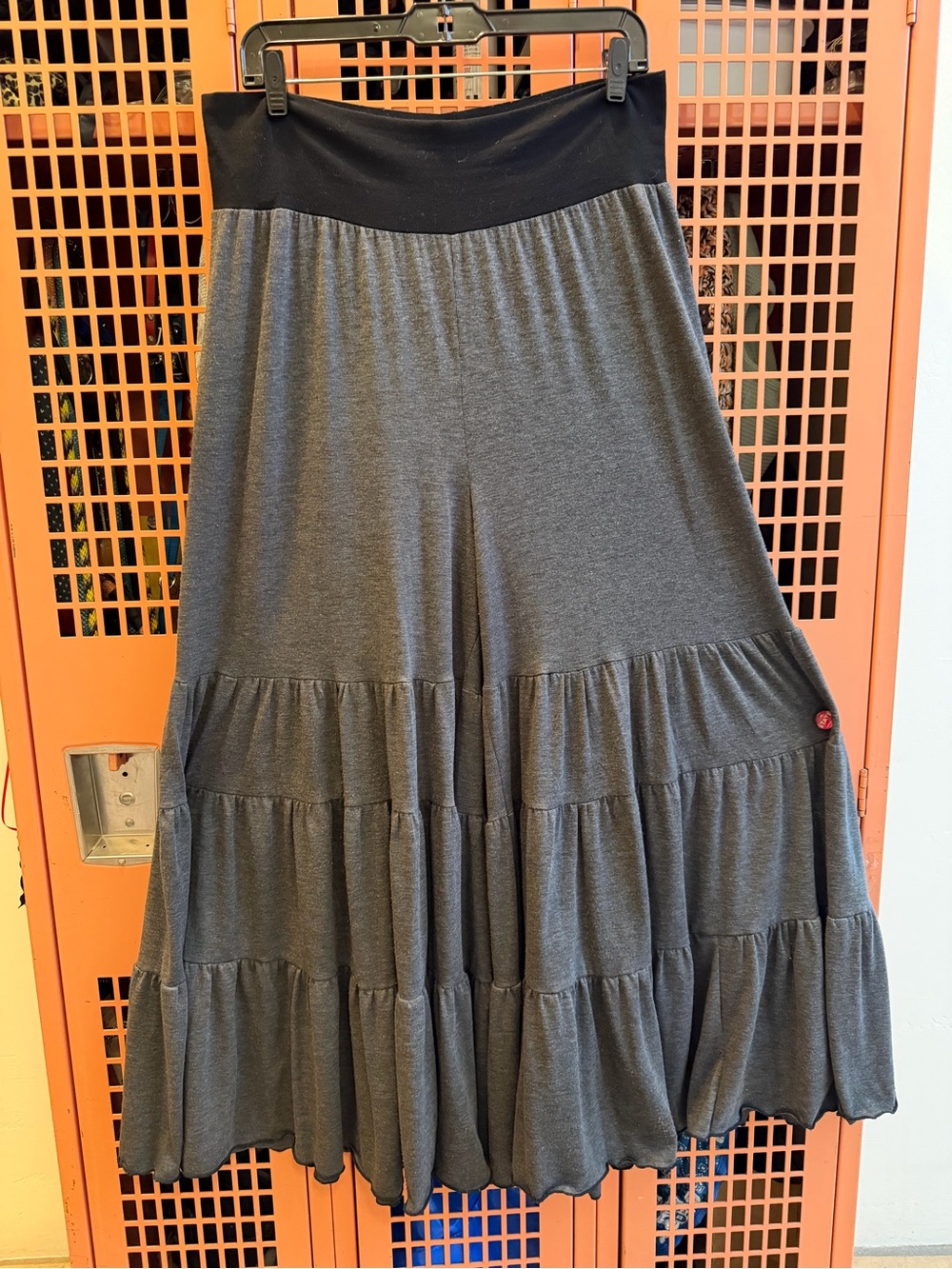 Women's Christy Fisher vintage Tiered wide leg pants. SZ XL
